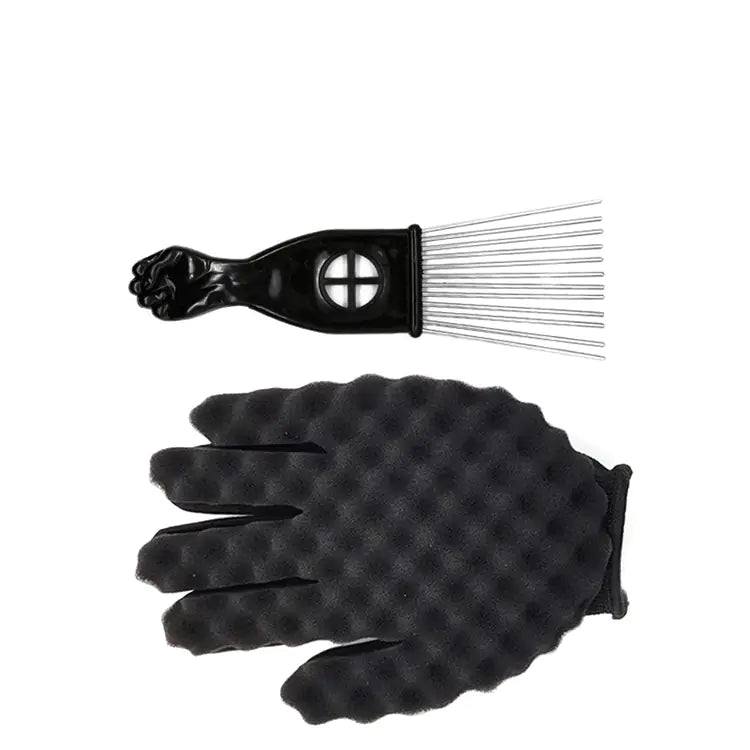 Black Hair Styling Comb Set for African Braids
