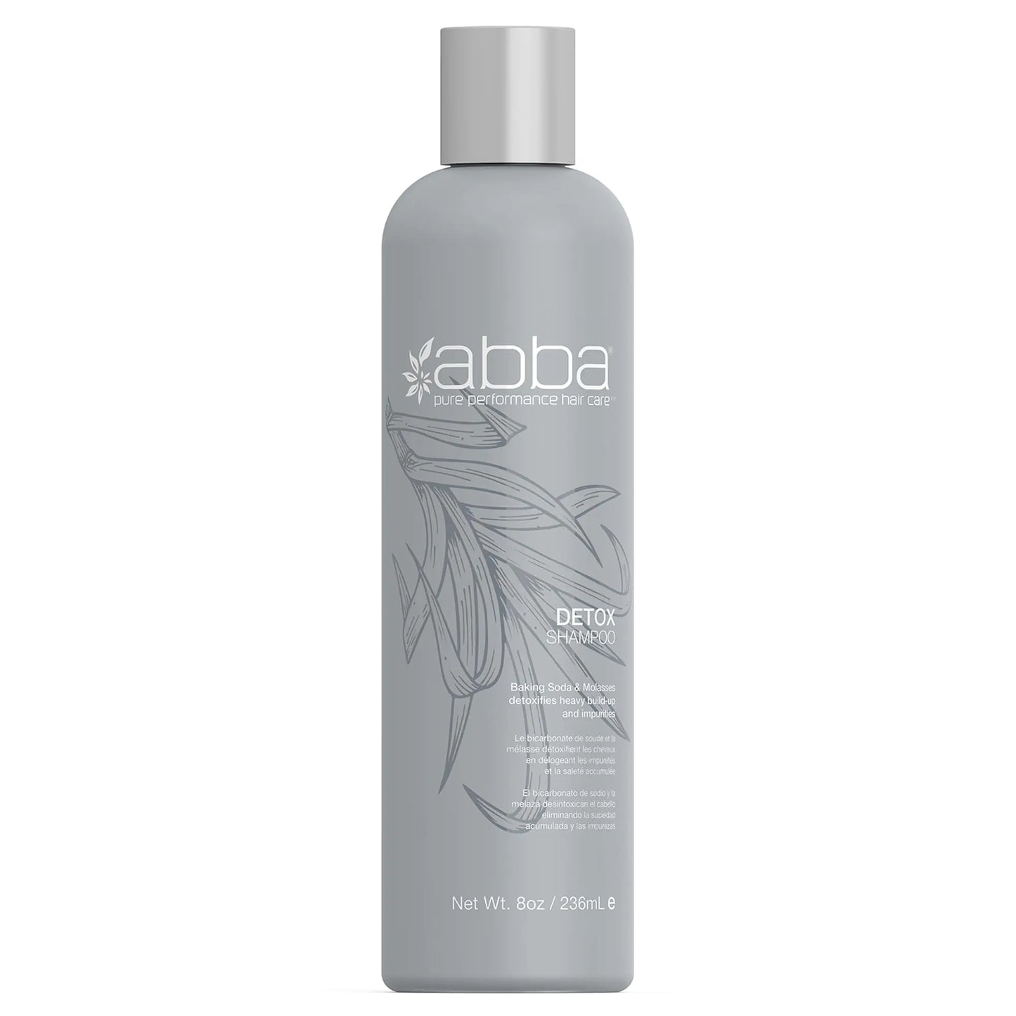 ABBA Detox Shampoo Molasses 8 Fl Oz