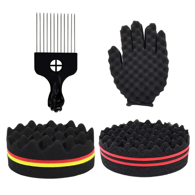 Black Hair Styling Comb Set for African Braids
