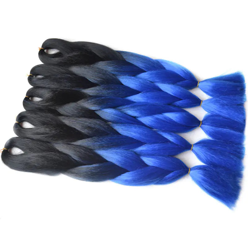 Colorful Gradient African Dirty Braid Hair Accessory