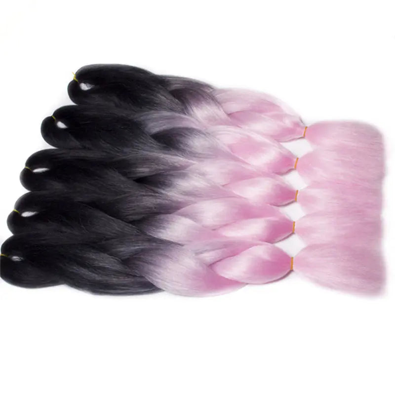 Colorful Gradient African Dirty Braid Hair Accessory