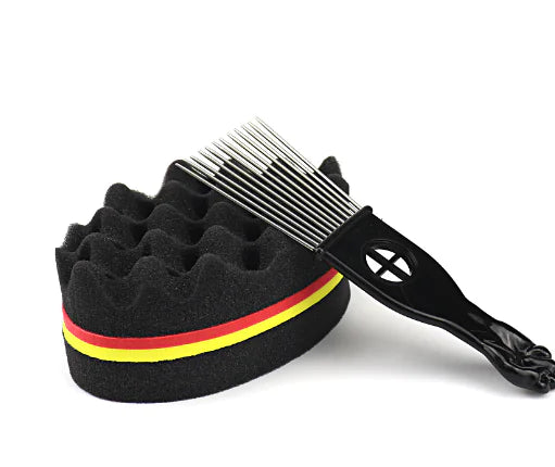 Black Hair Styling Comb Set for African Braids