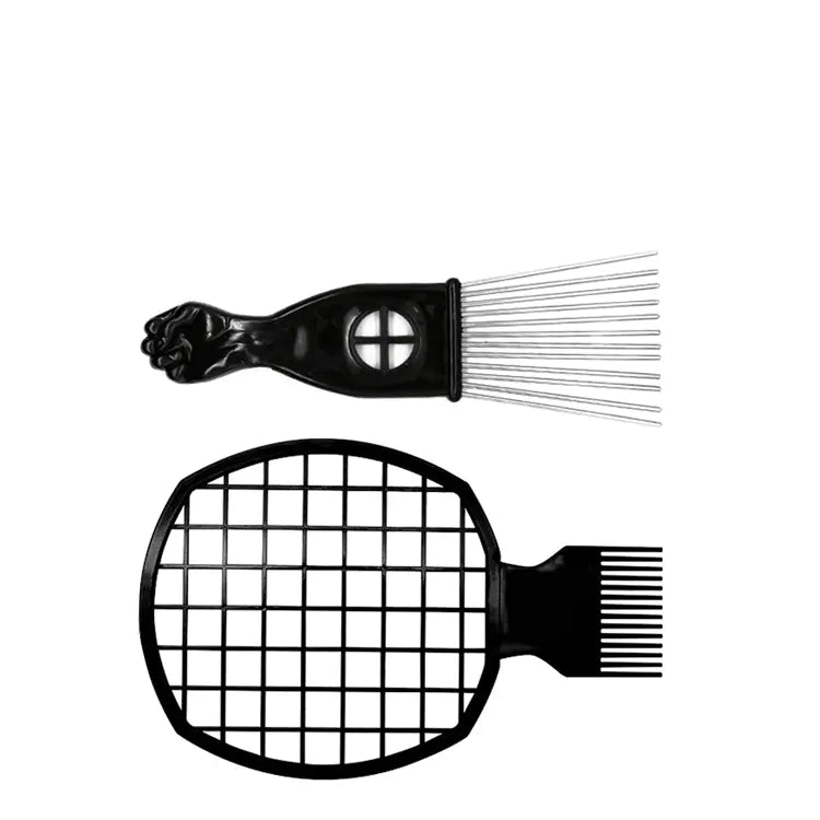 Black Hair Styling Comb Set for African Braids