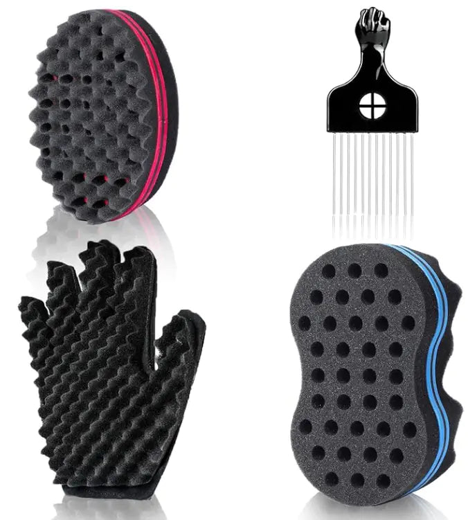 Black Hair Styling Comb Set for African Braids