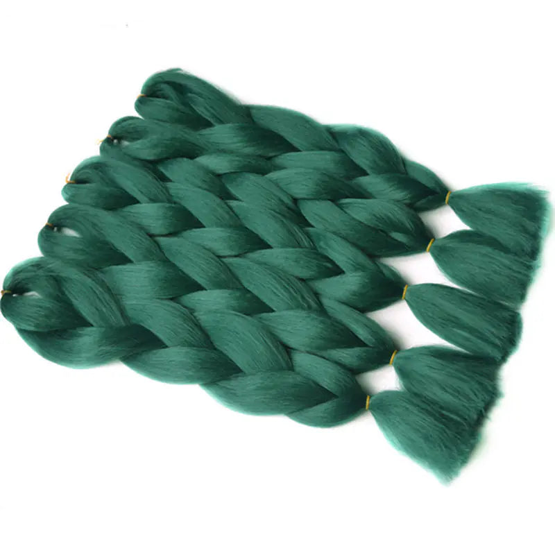 Colorful Gradient African Dirty Braid Hair Accessory