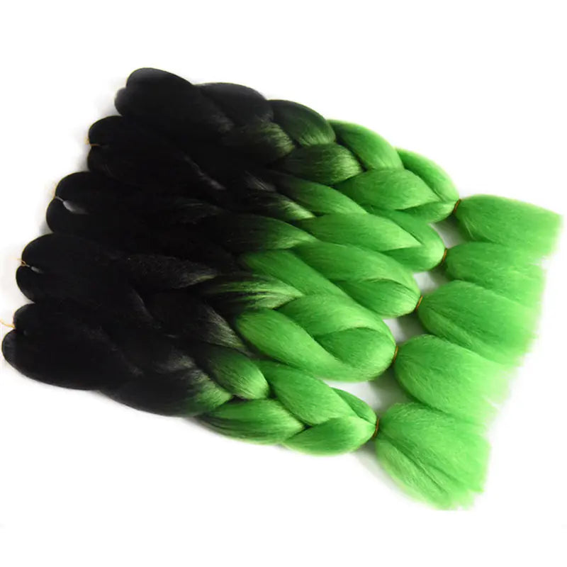 Colorful Gradient African Dirty Braid Hair Accessory