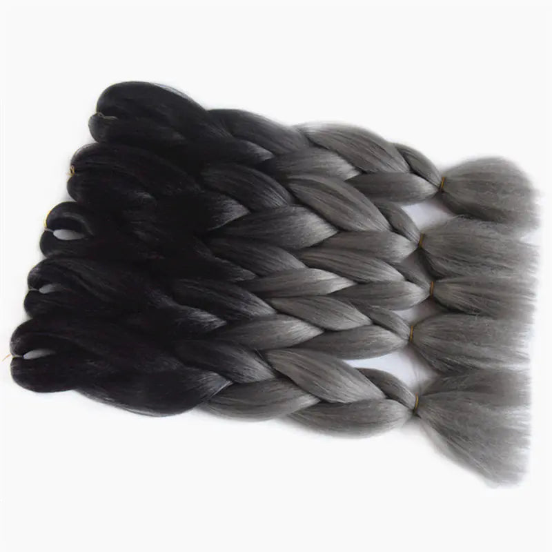 Colorful Gradient African Dirty Braid Hair Accessory
