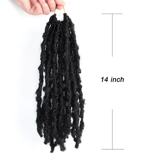 Butterfly Curvy Crochet Braid African Hair Extension