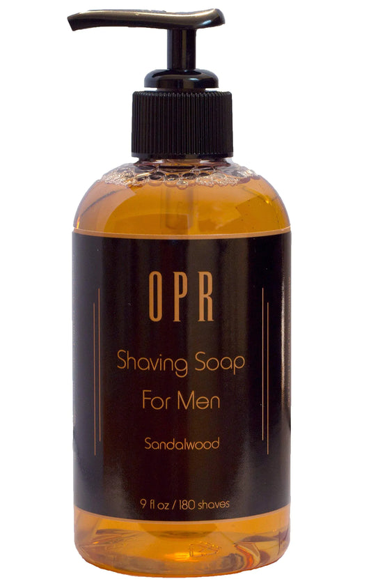 OPRs Sandalwood Shave Soap is a Soothing Foam-Free Shaving Cream for Men that Gives Superior Lubrication Leaves Skin Smooth Smells Great and Provides Up To 180 Shaves No Shaving Soap Bowl Needed